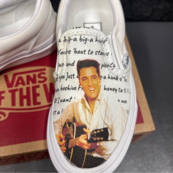 Vans Classic “Elvis” Youth Slip On Size 11 - Picture 9 of 15